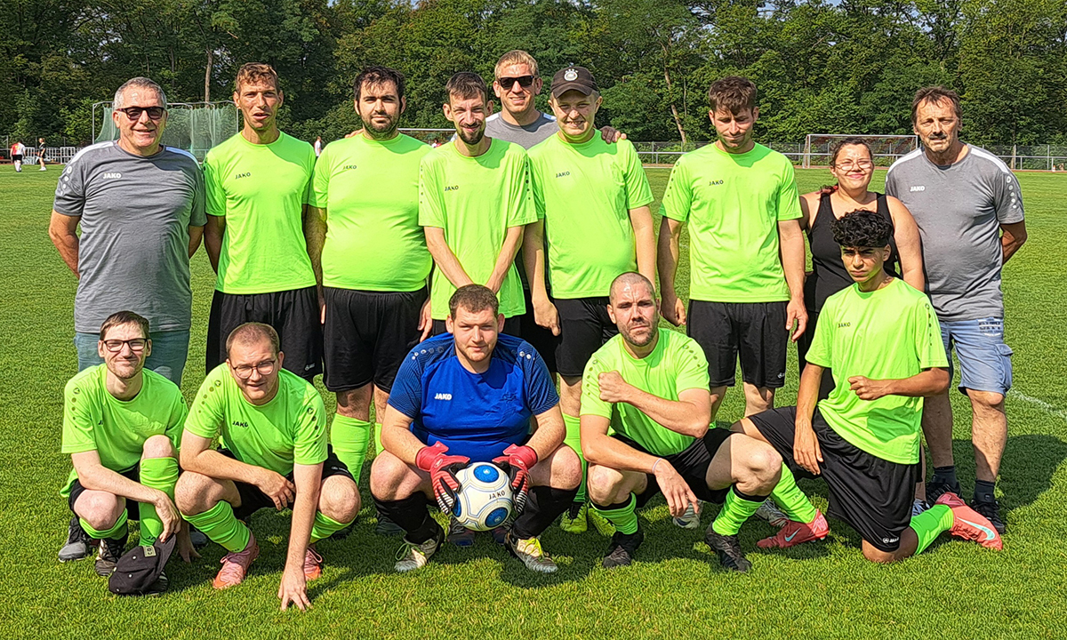 Fußball-Team der Johannes-Diakonie bei den baden-württembergischen Meisterschaften 2026