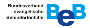 Das Bild zeigt das Logo des evangelischen Fachverbands für Behindertenhilfe.