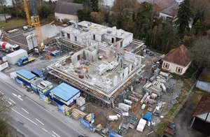 Baustelle der Johannes-Diakonie in Neuenstadt