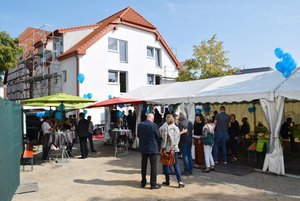 Einweihung im Jugendhilfeangebot "junique1"
